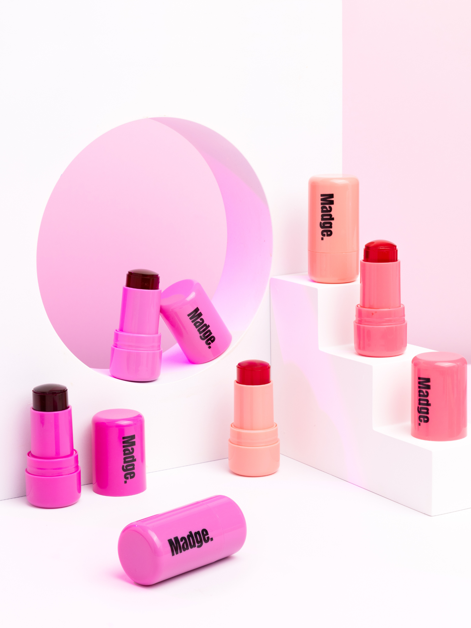 Madge Glow and Go Olivia 3-in-1 Jelly Cheeks, Eyes and Lip Tint